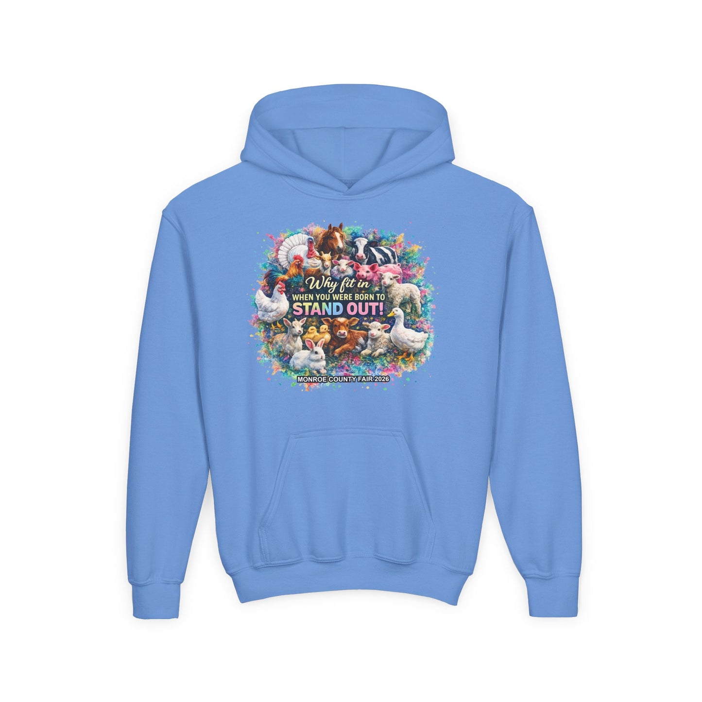 MONROE COUNTY FAIR 2026 - Youth Hoodie