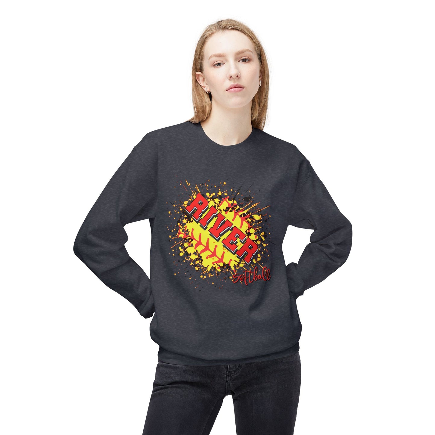River Lady Pilots Softball 1 Sweatshirt