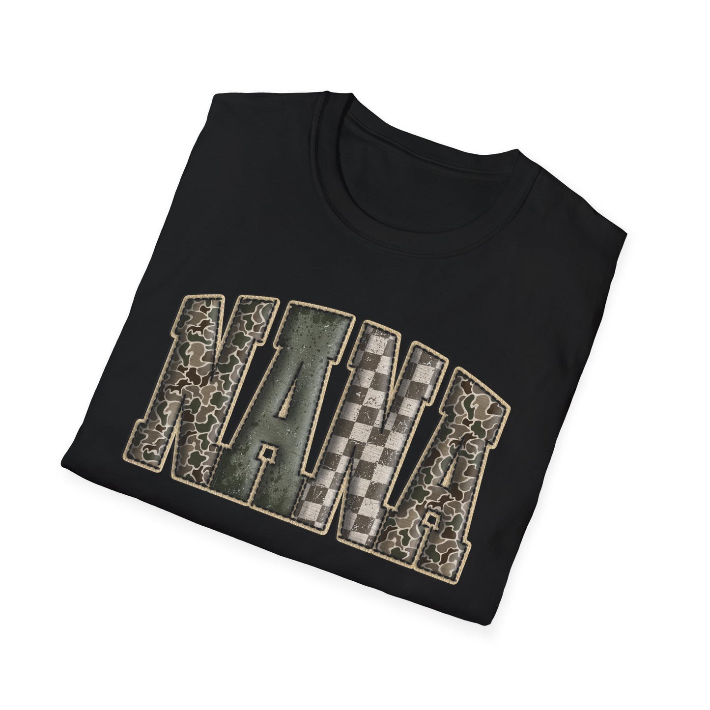 Nana Camo Print T-Shirt