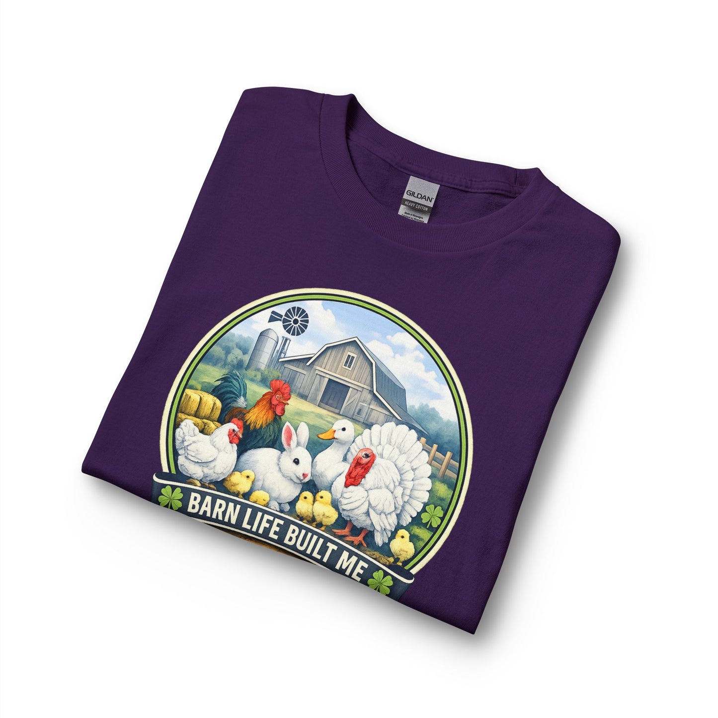 BARN LIFE BUILT ME - Small Animals - Long Sleeve T-Shirt