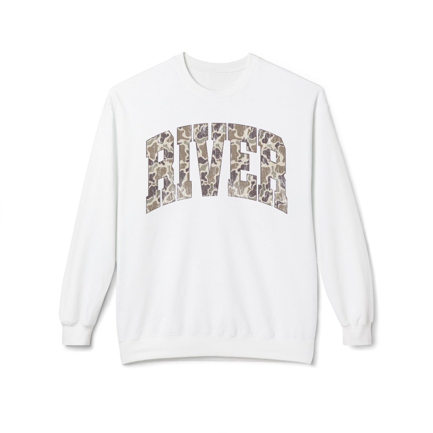 River Pilots Crewneck Sweatshirt — CAMO!