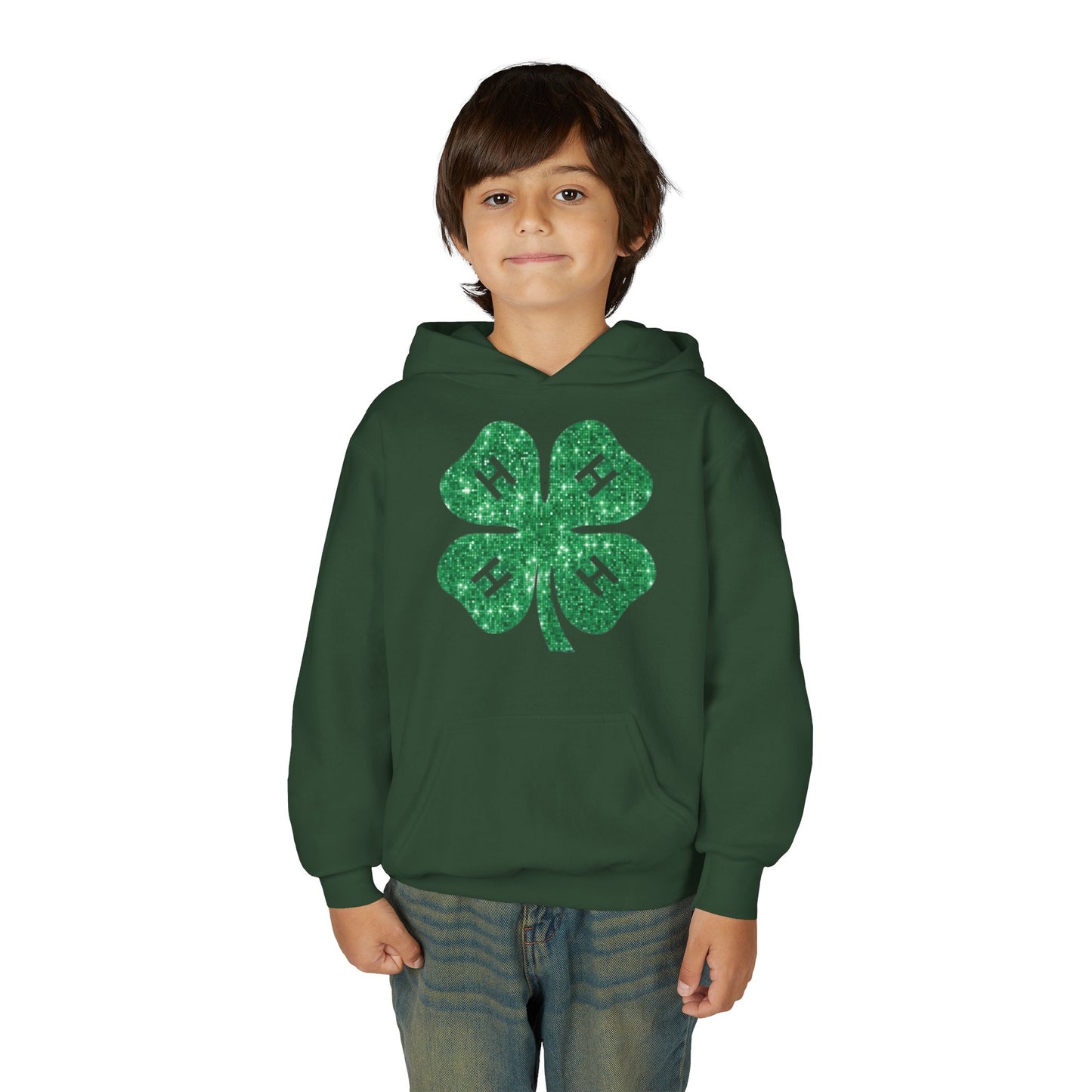 4-H GLITTER - Youth Hoodie