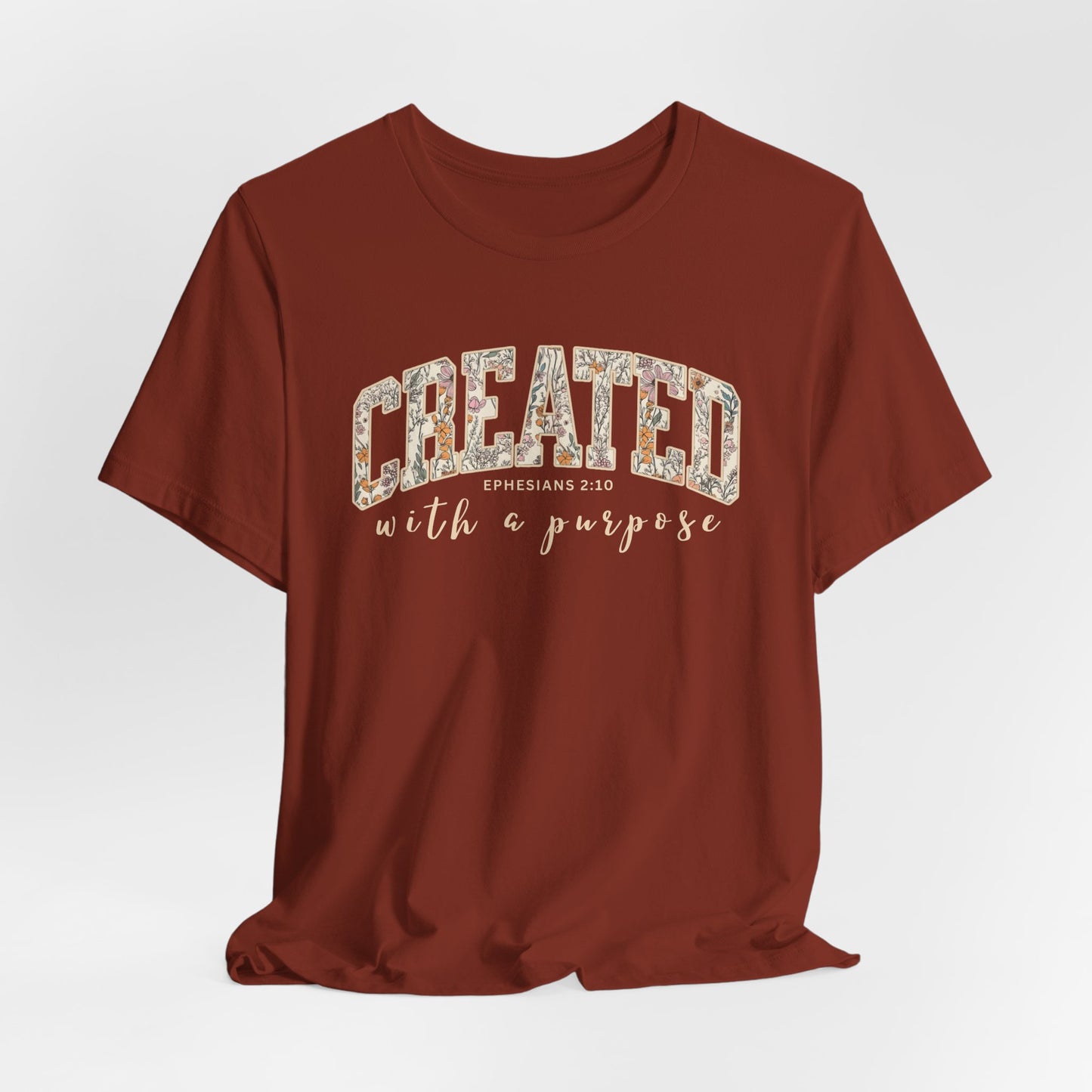 Created with a purpose T-Shirt (Bella & Canvas)