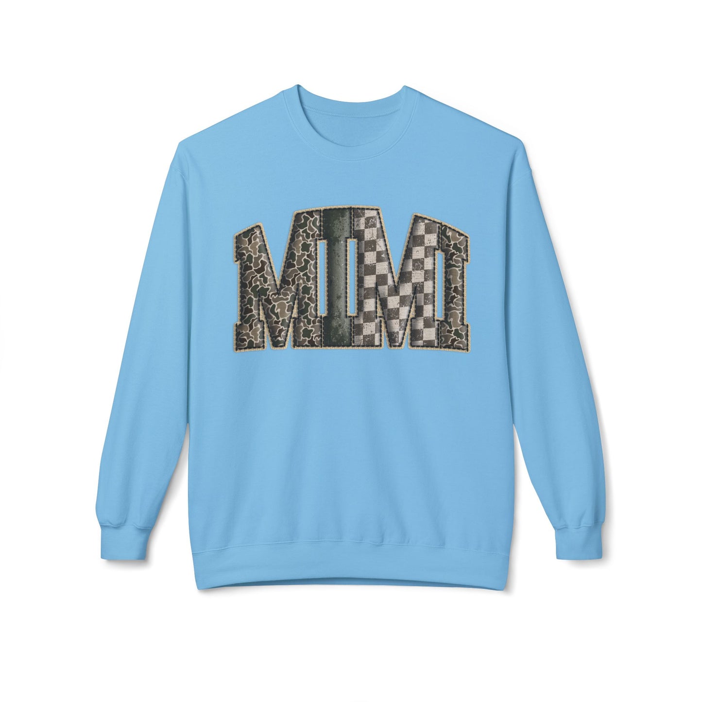 MIMI Camo Crewneck Sweatshirt