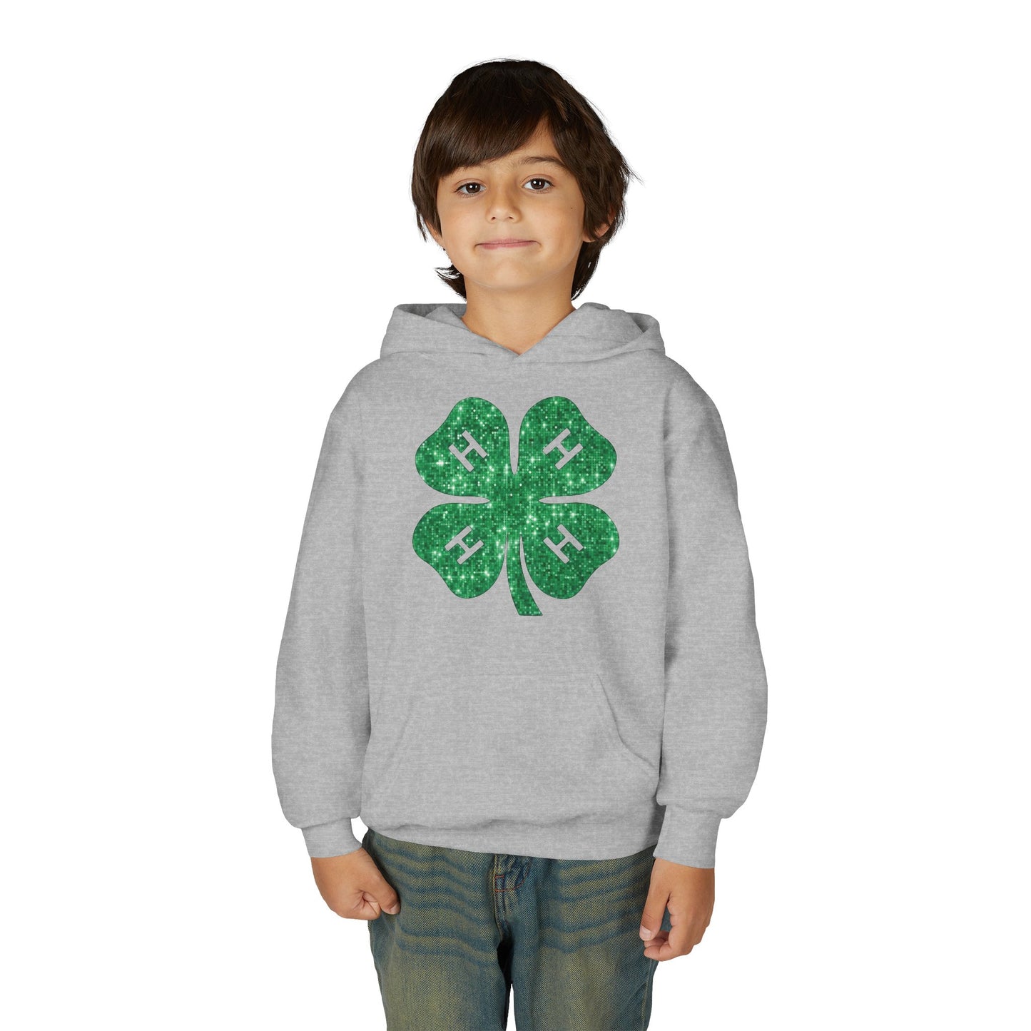 4-H GLITTER - Youth Hoodie