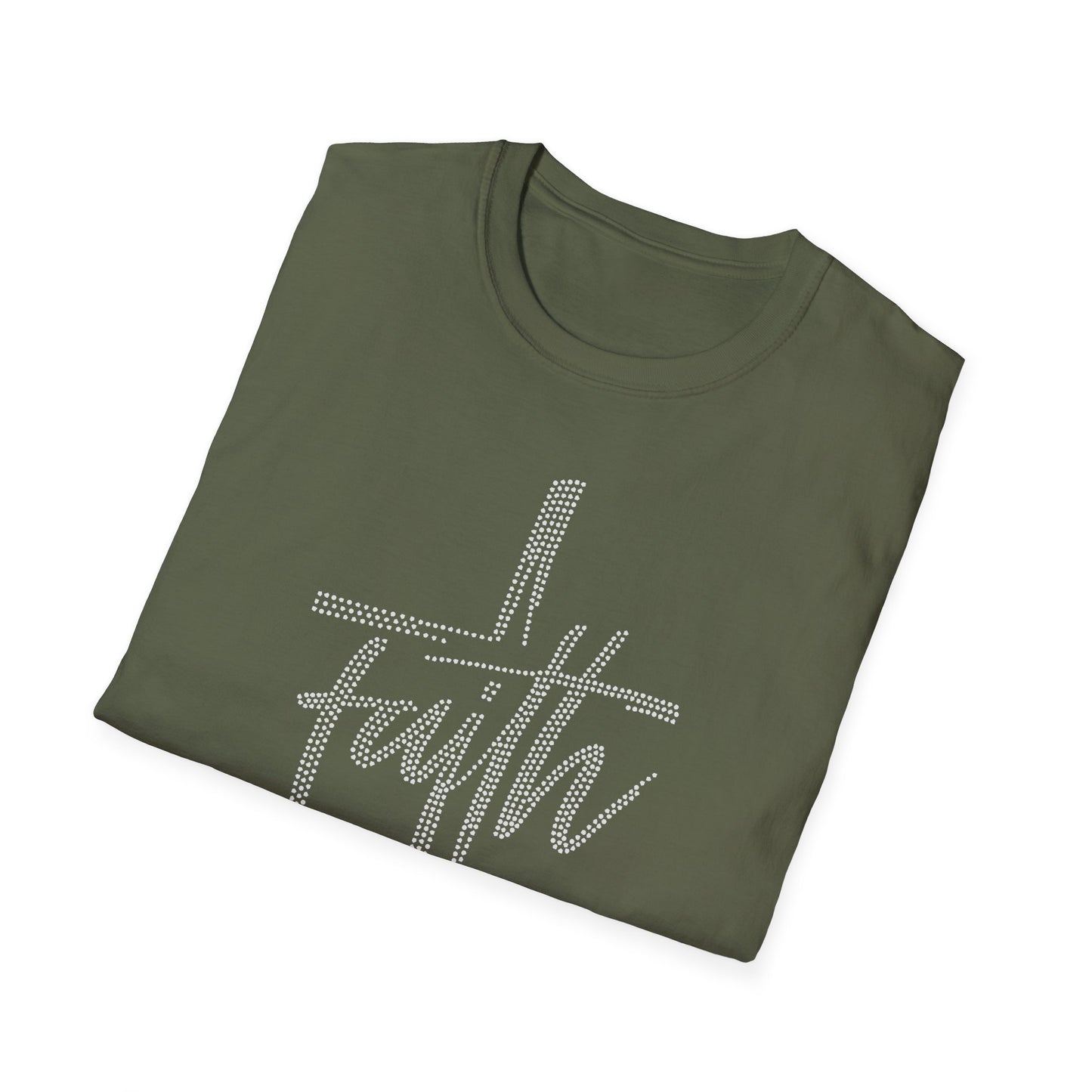Faith Cross T-Shirt — Christian Graphic Tee