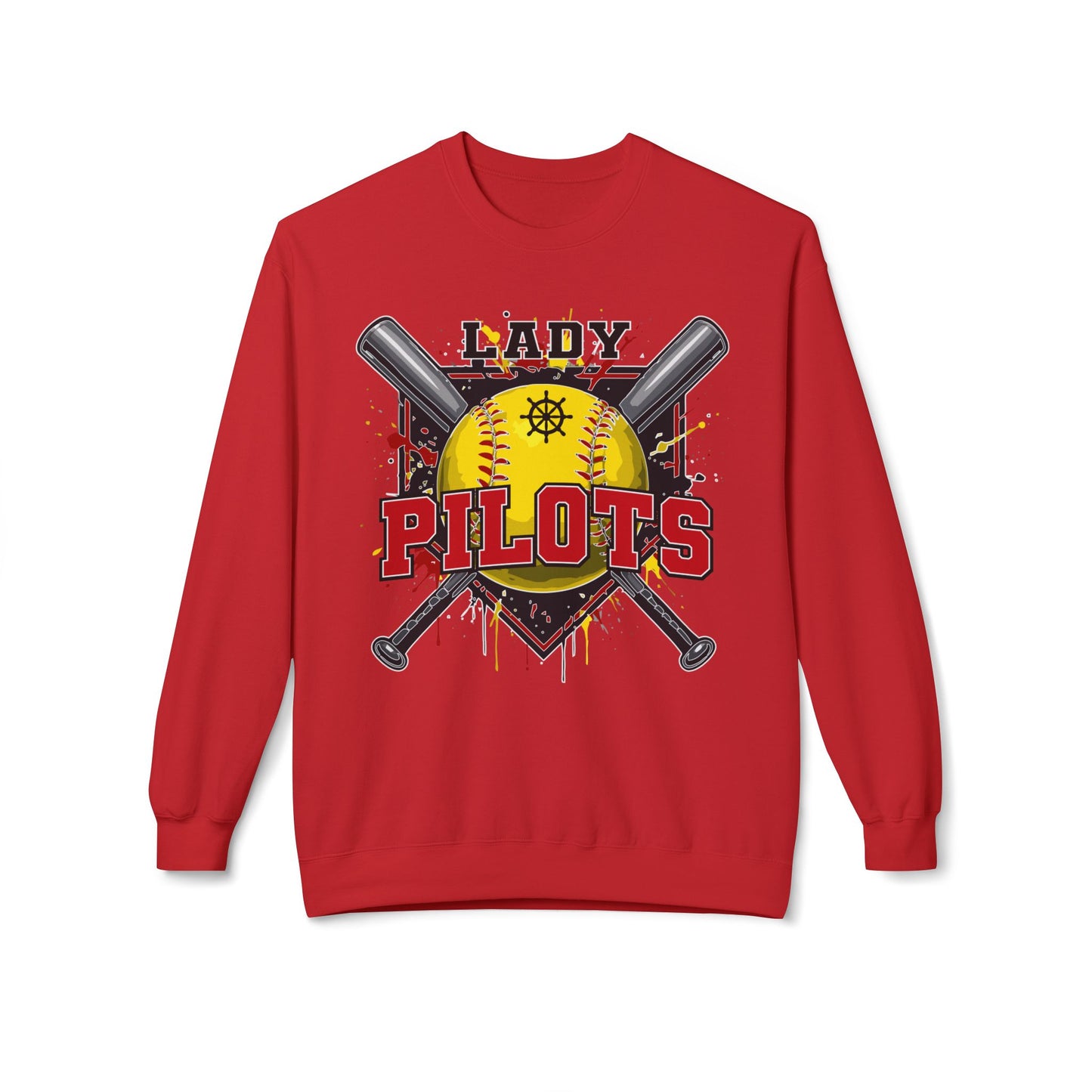 GLITTER VERSION - River Lady Pilots Softball 2 Sweatshirt