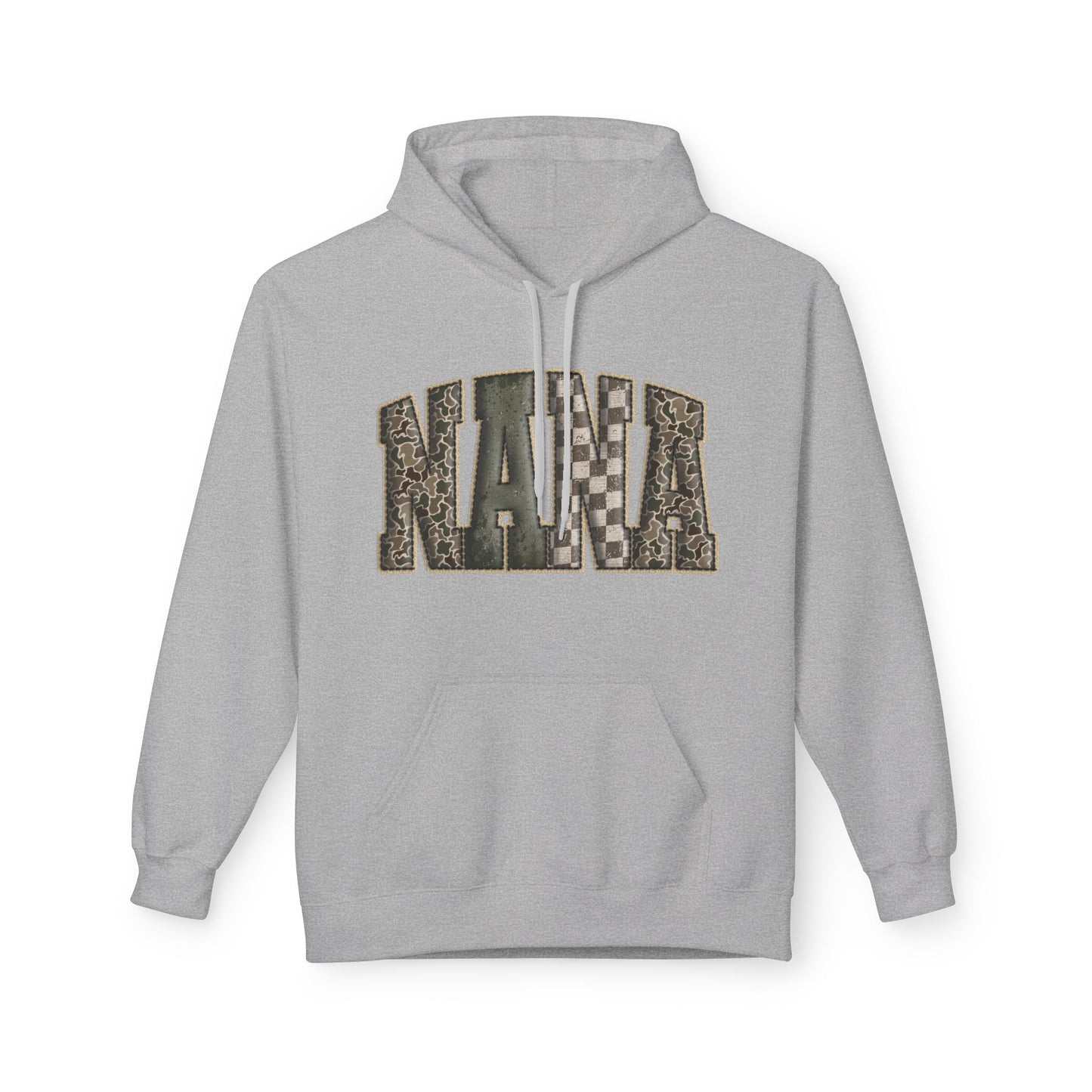 Nana Camo Print Hoodie