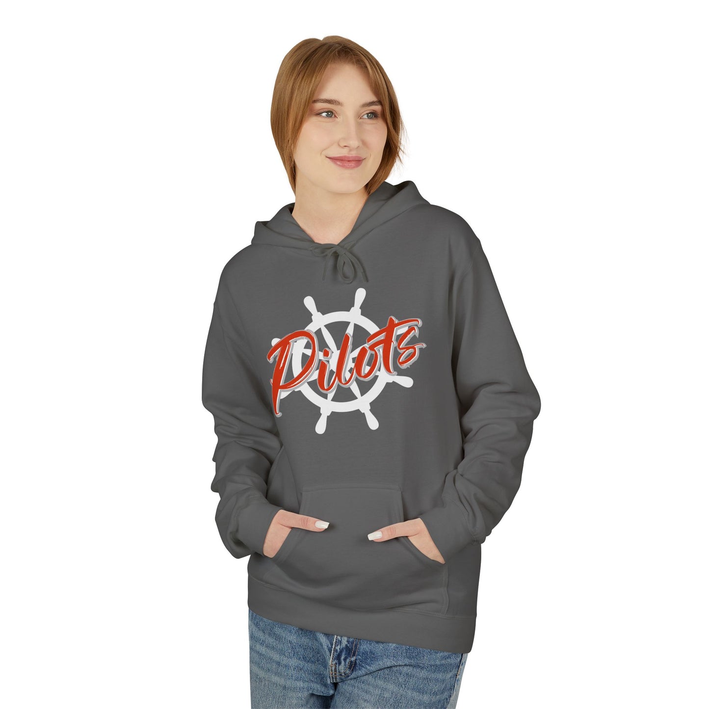 Pilots Nautical Wheel Hoodie