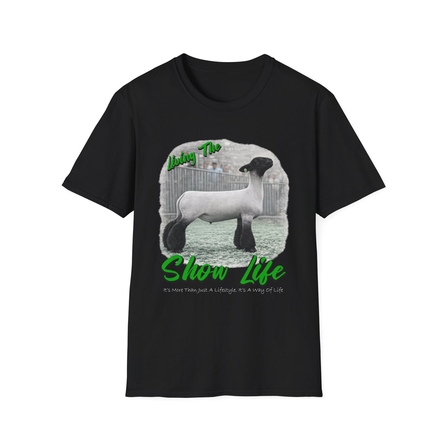 Living the Show Life - Sheep - Unisex T-Shirt