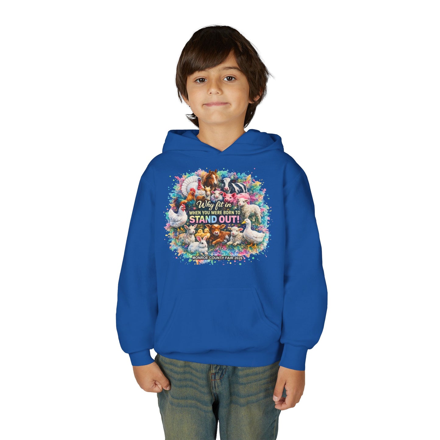 MONROE COUNTY FAIR 2026 - Youth Hoodie