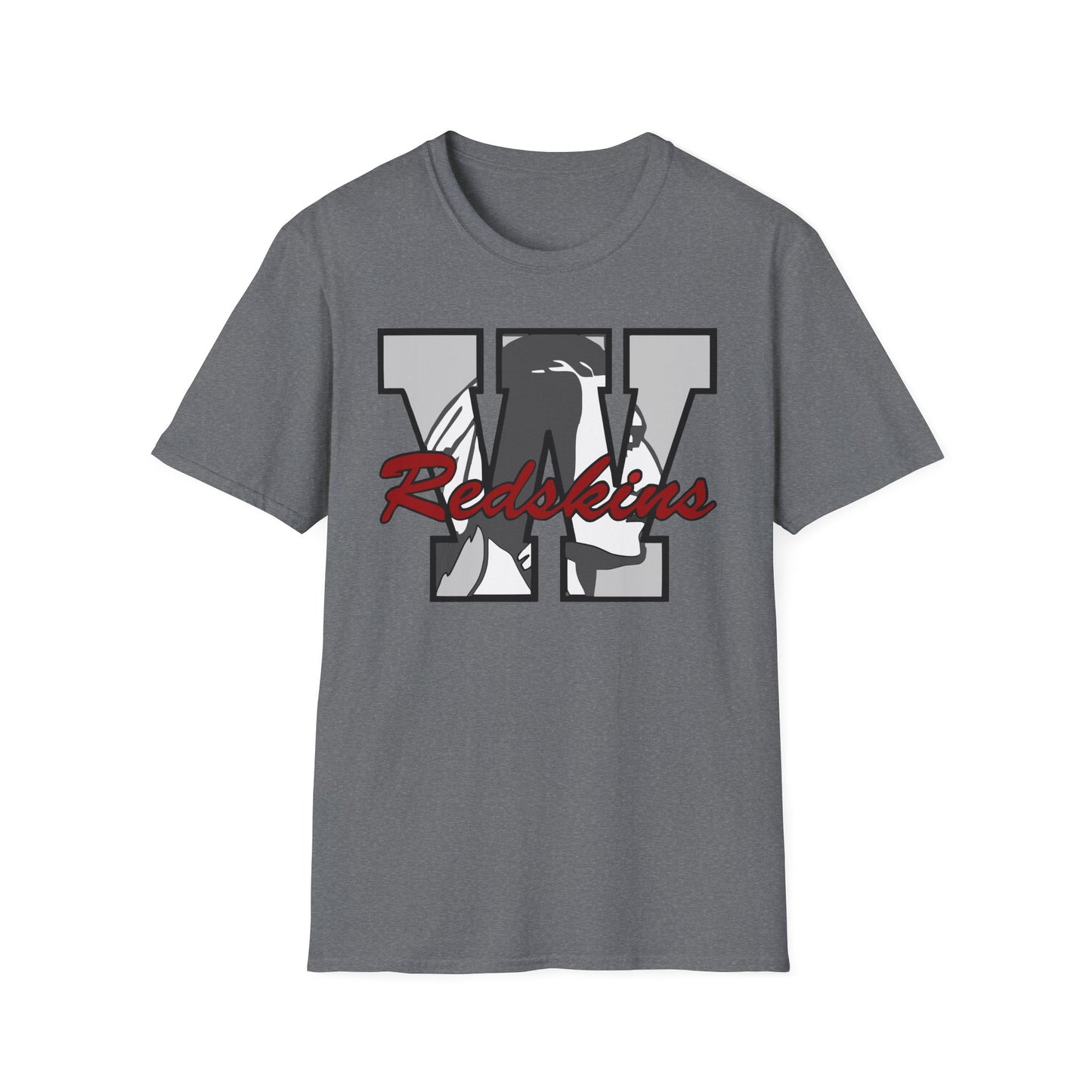 Woodsfield Redskins Letter T-Shirt