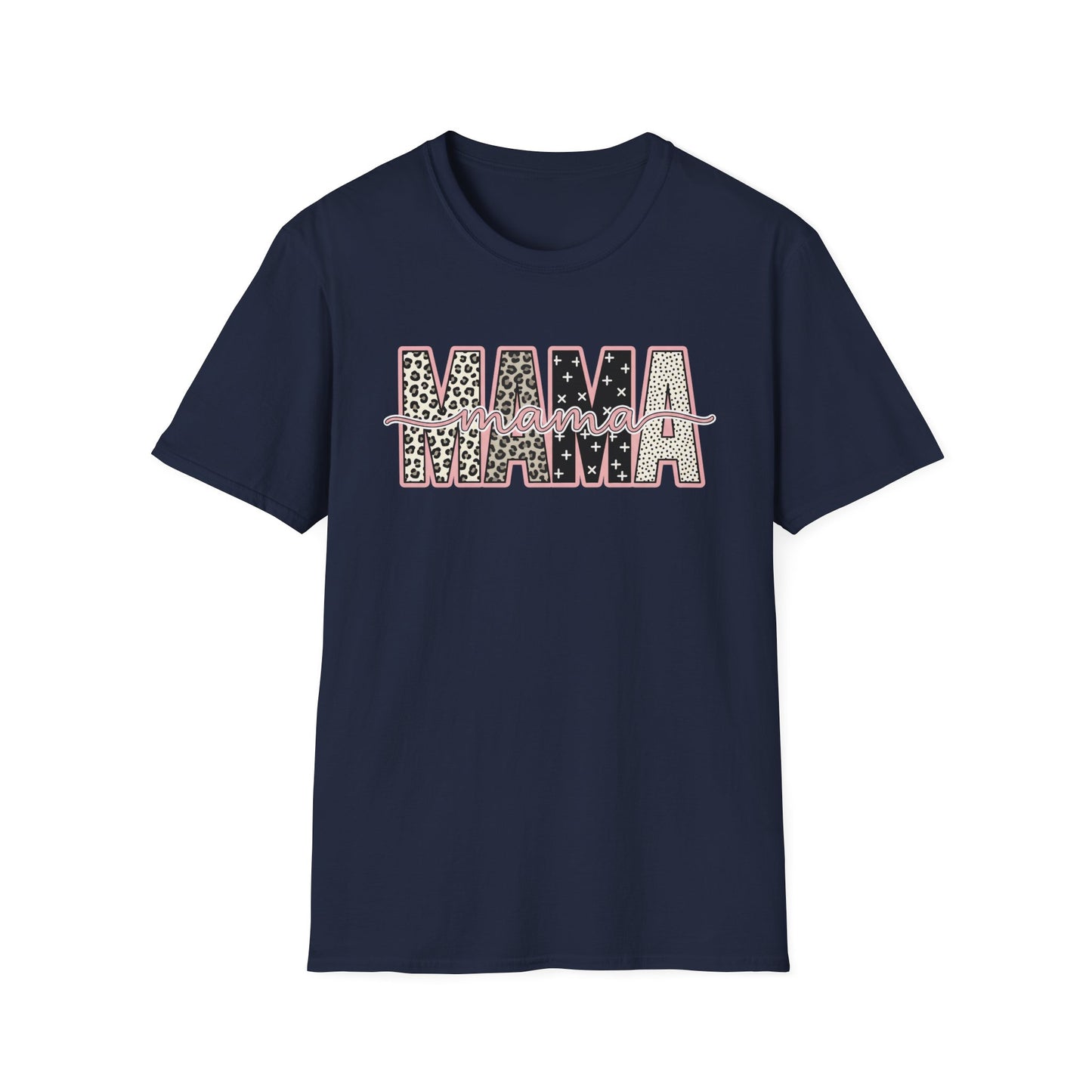 MAMA Leopard Print T-Shirt