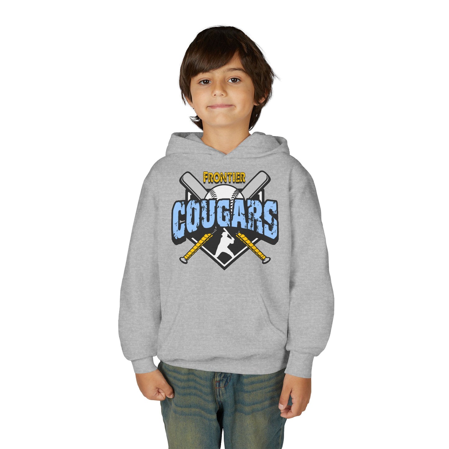 Frontier Cougars Baseball 2 Hoodie