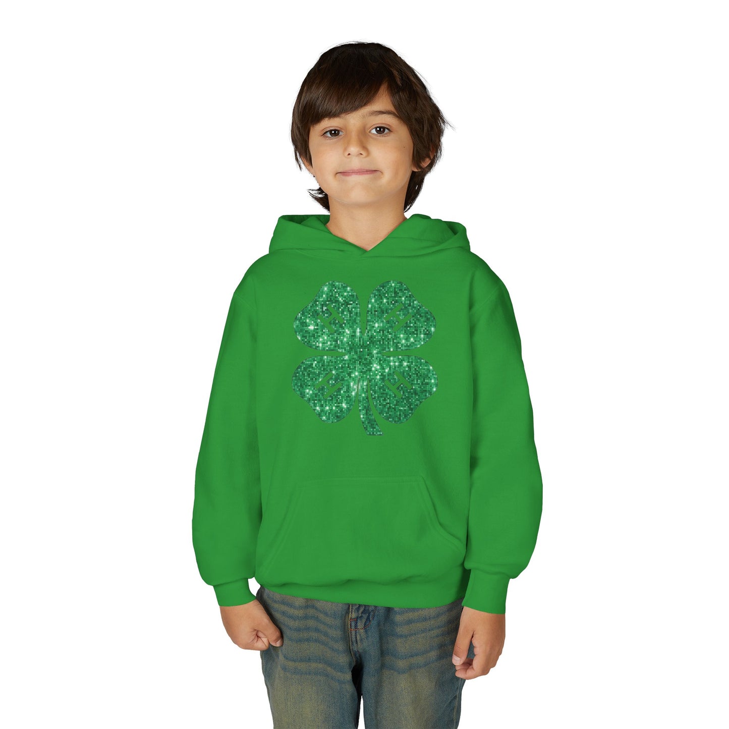 4-H GLITTER - Youth Hoodie