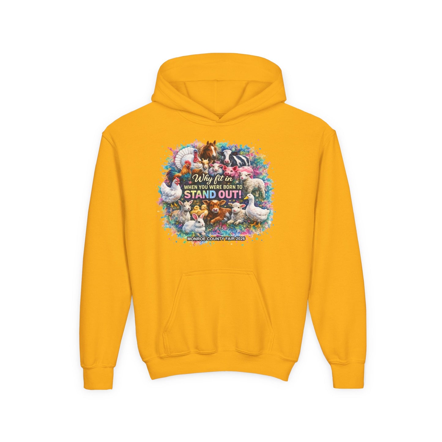 MONROE COUNTY FAIR 2026 - Youth Hoodie
