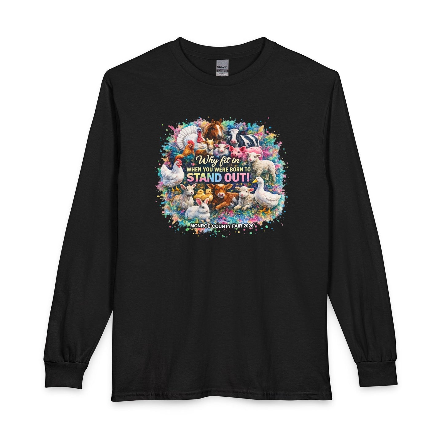 MONROE COUNTY FAIR 2026 - Long Sleeve T-Shirt