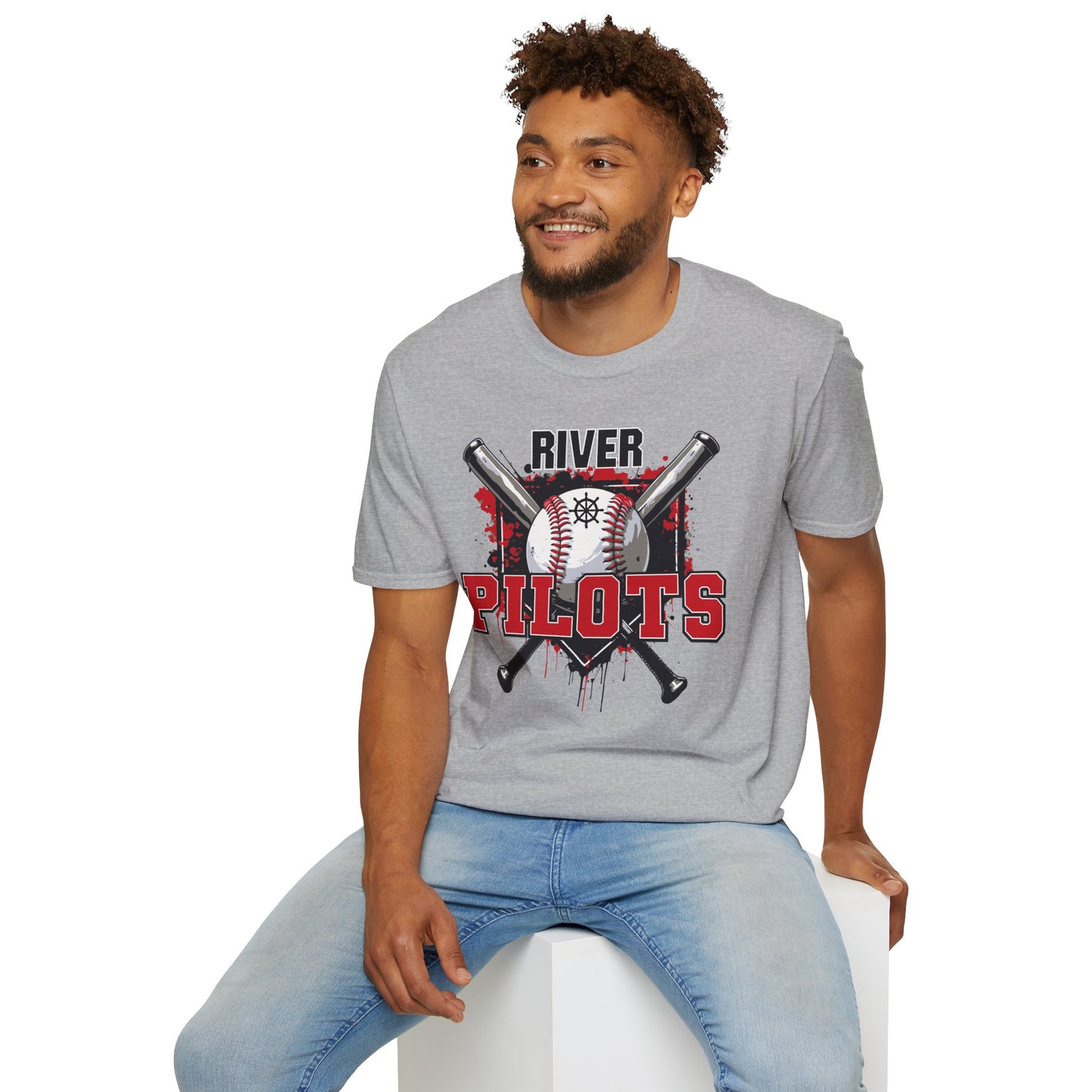 River Baseball 2 T-Shirt