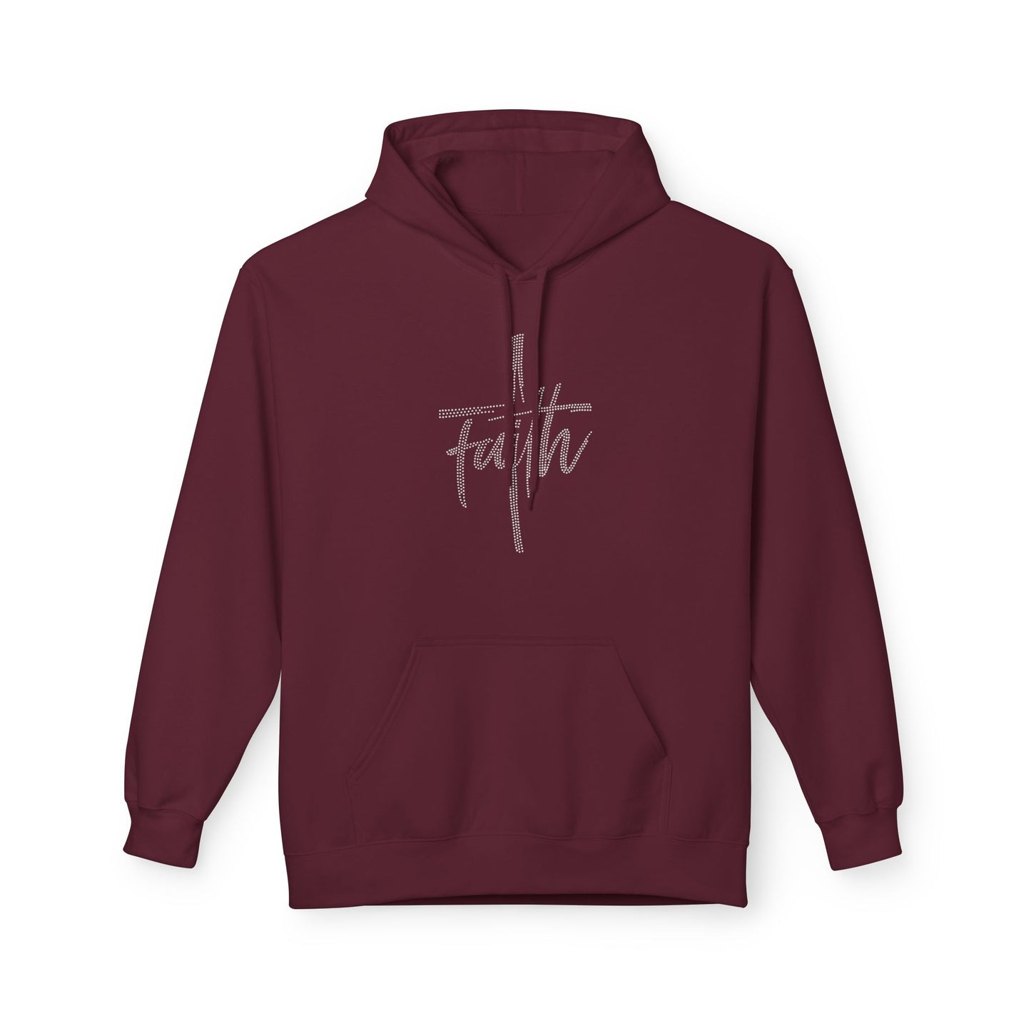 Faith Hoodie - Rhinestones