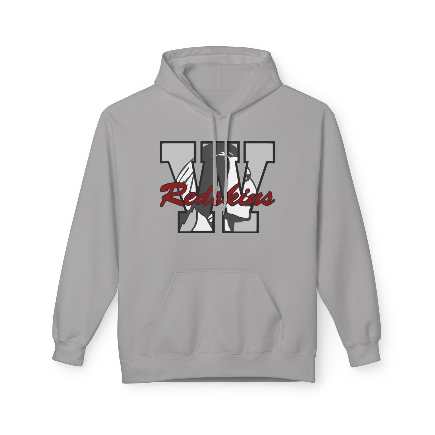 Woodsfield Redskins Letter Hoodie