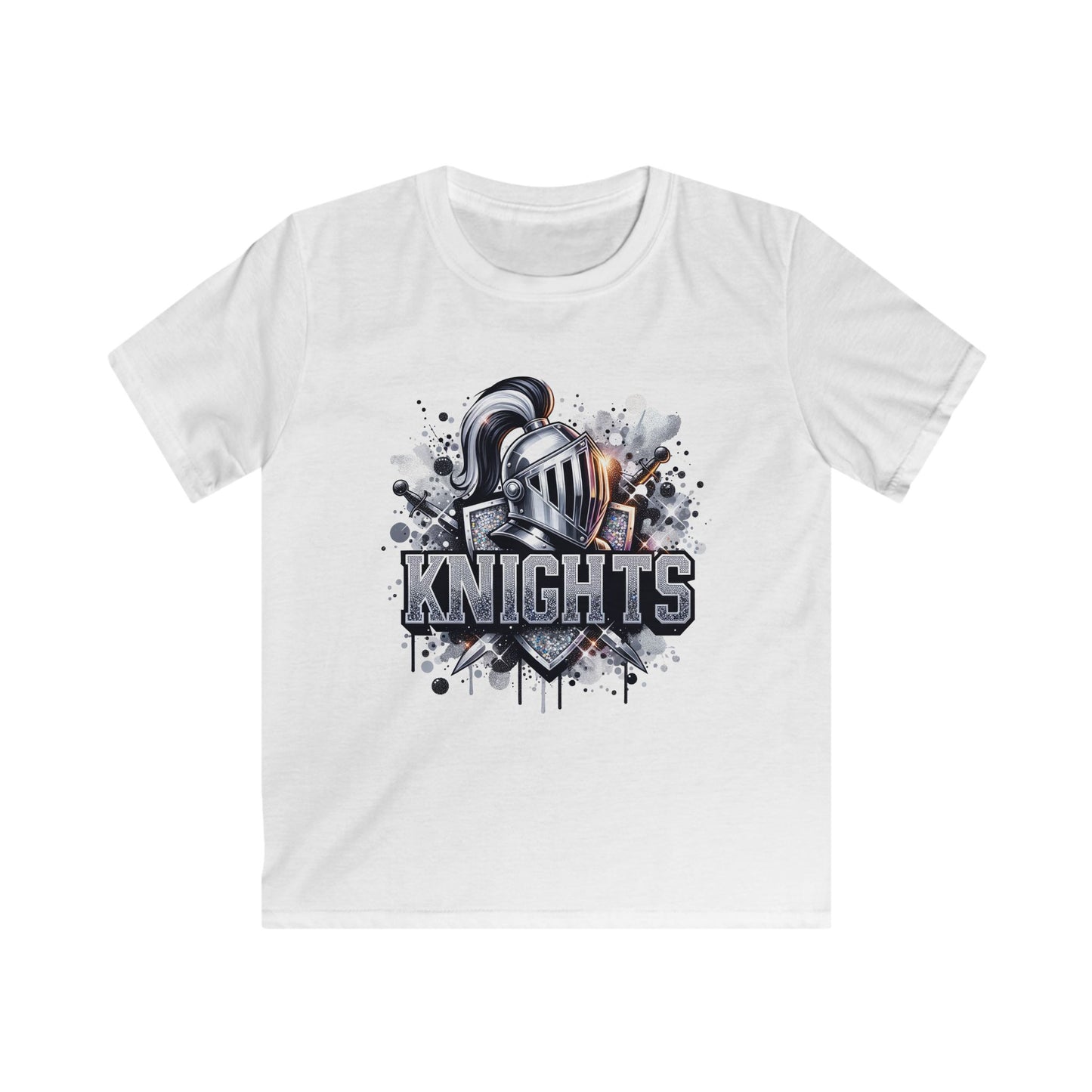 Knights Graphic Youth T-Shirt - Bling