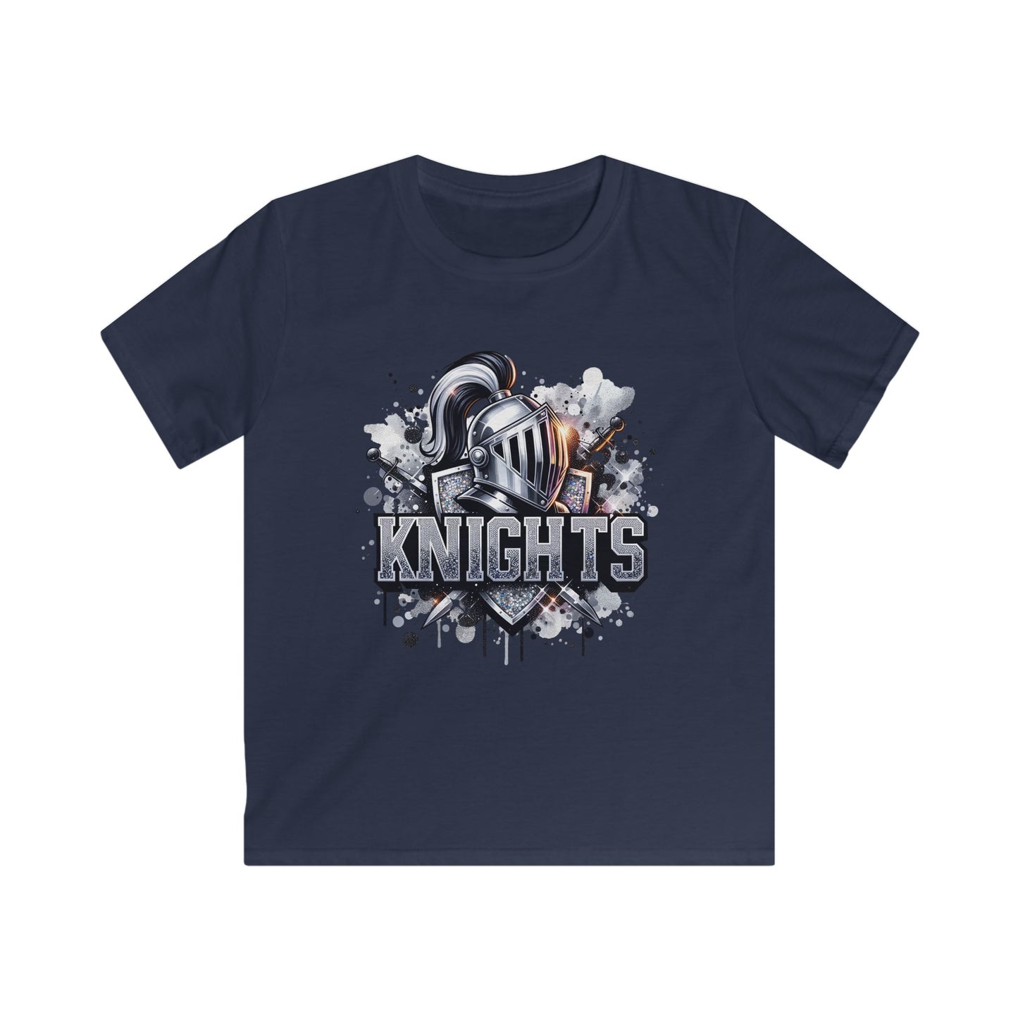 Knights Graphic Youth T-Shirt - Bling