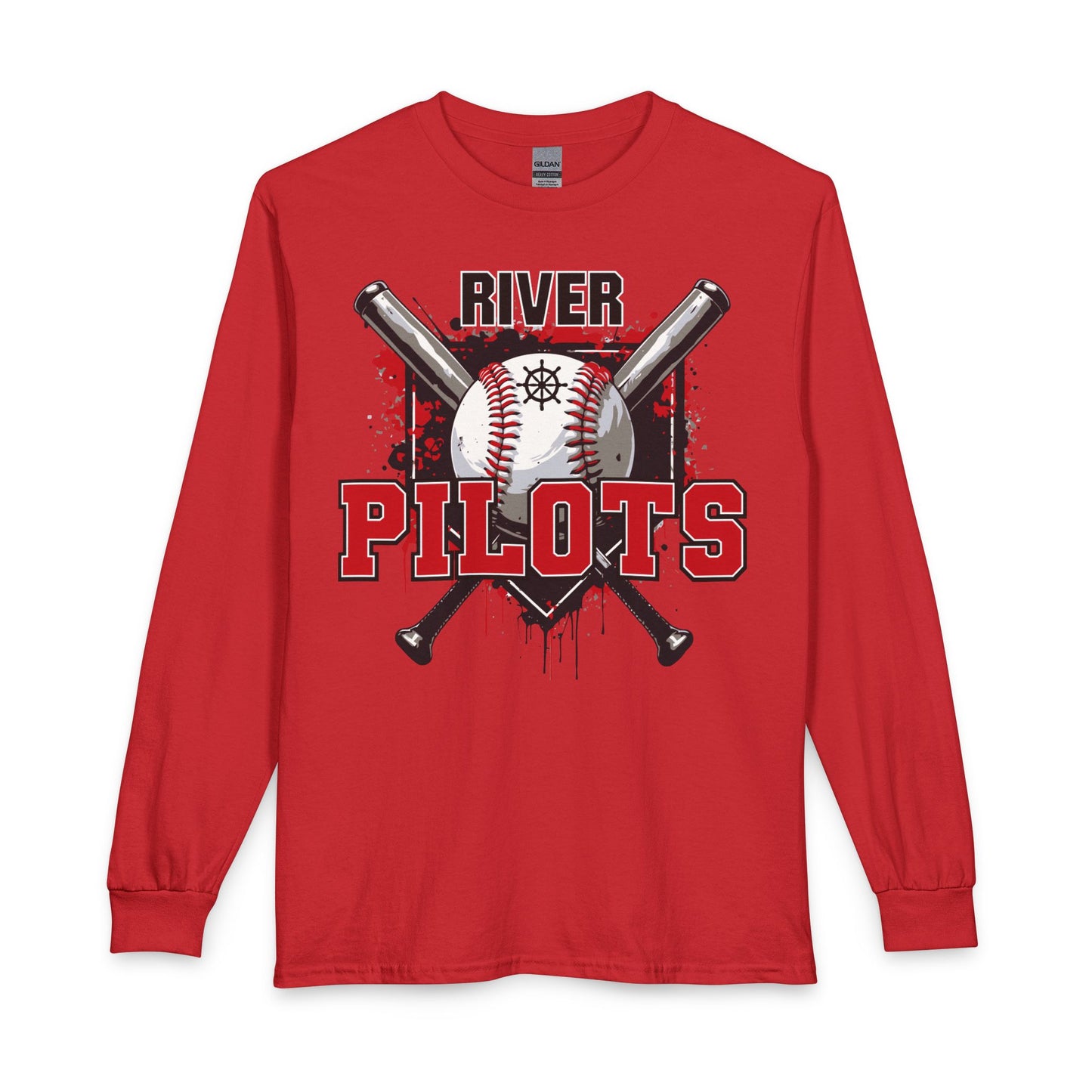 River Pilots Baseball 2 Long Sleeve Shirt