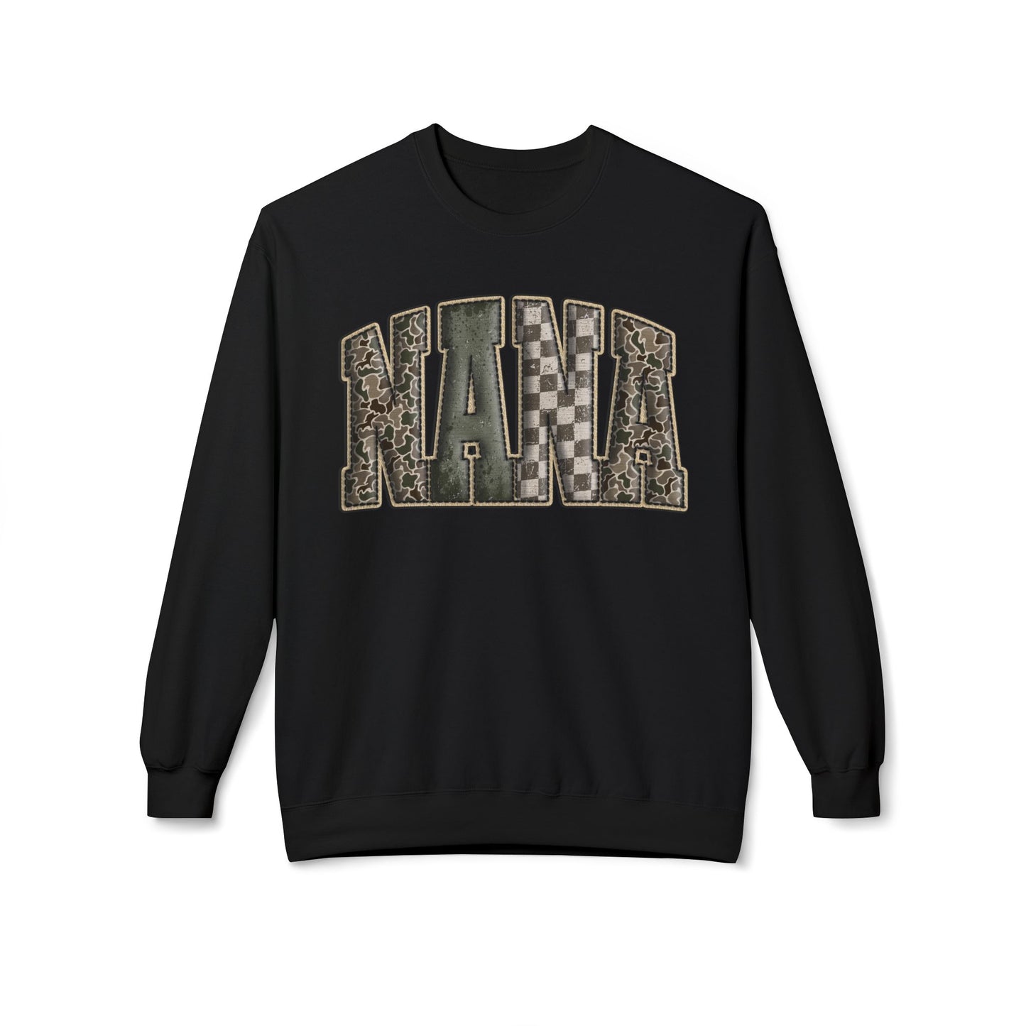 Nana Camo Crewneck Sweatshirt