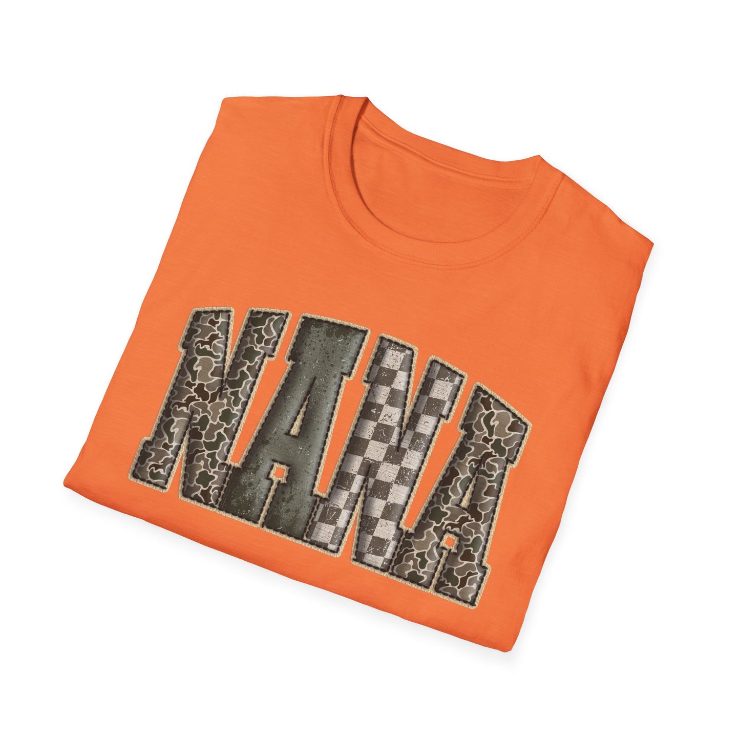 Nana Camo Print T-Shirt