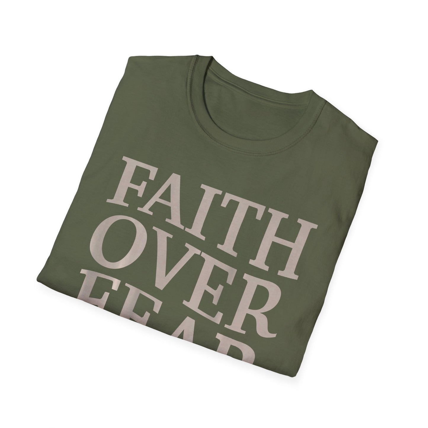 Faith Over Fear American Flag 6 T-Shirt