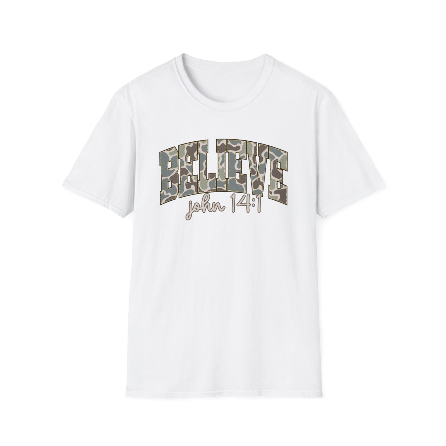 BELIEVE Camo T-Shirt