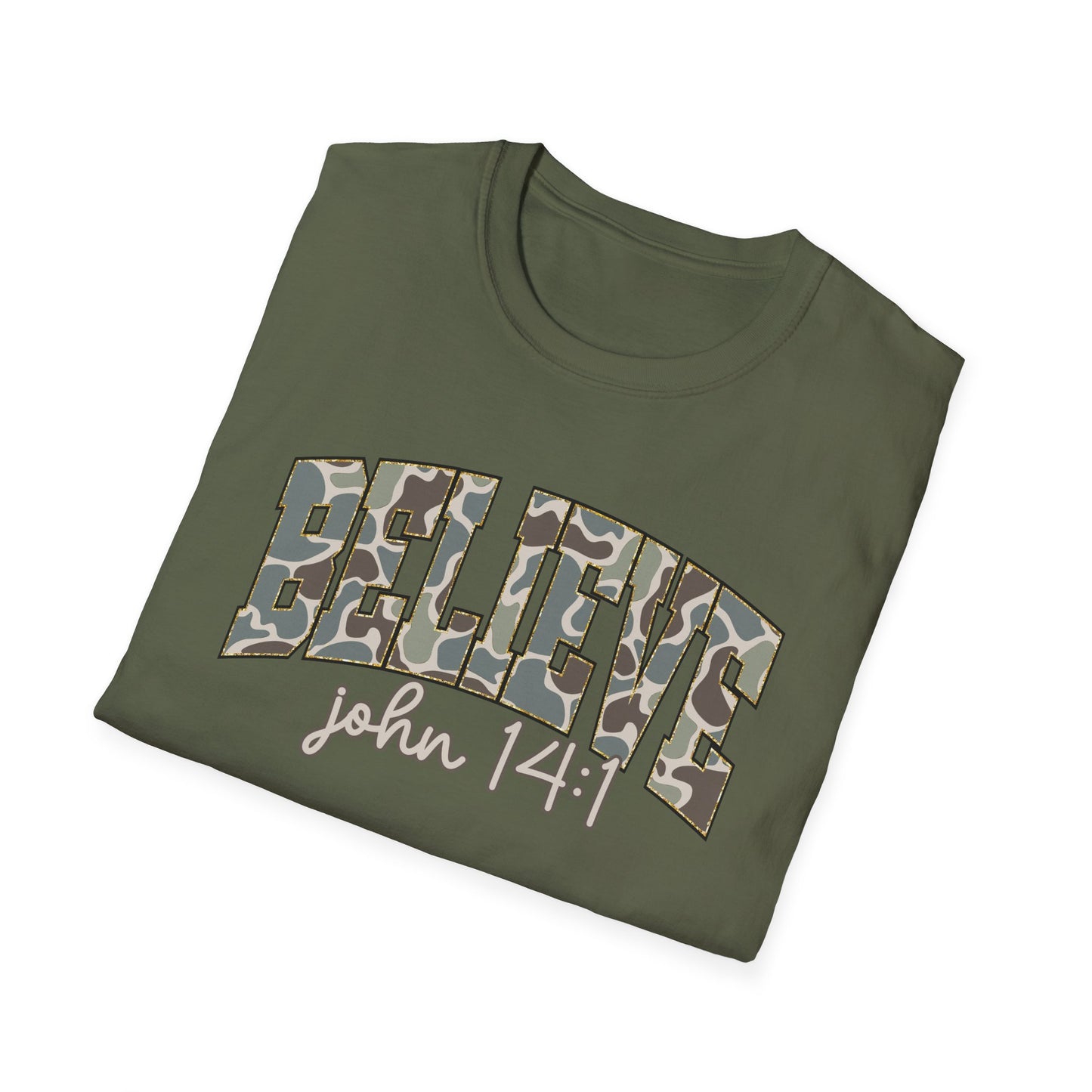 BELIEVE Camo T-Shirt