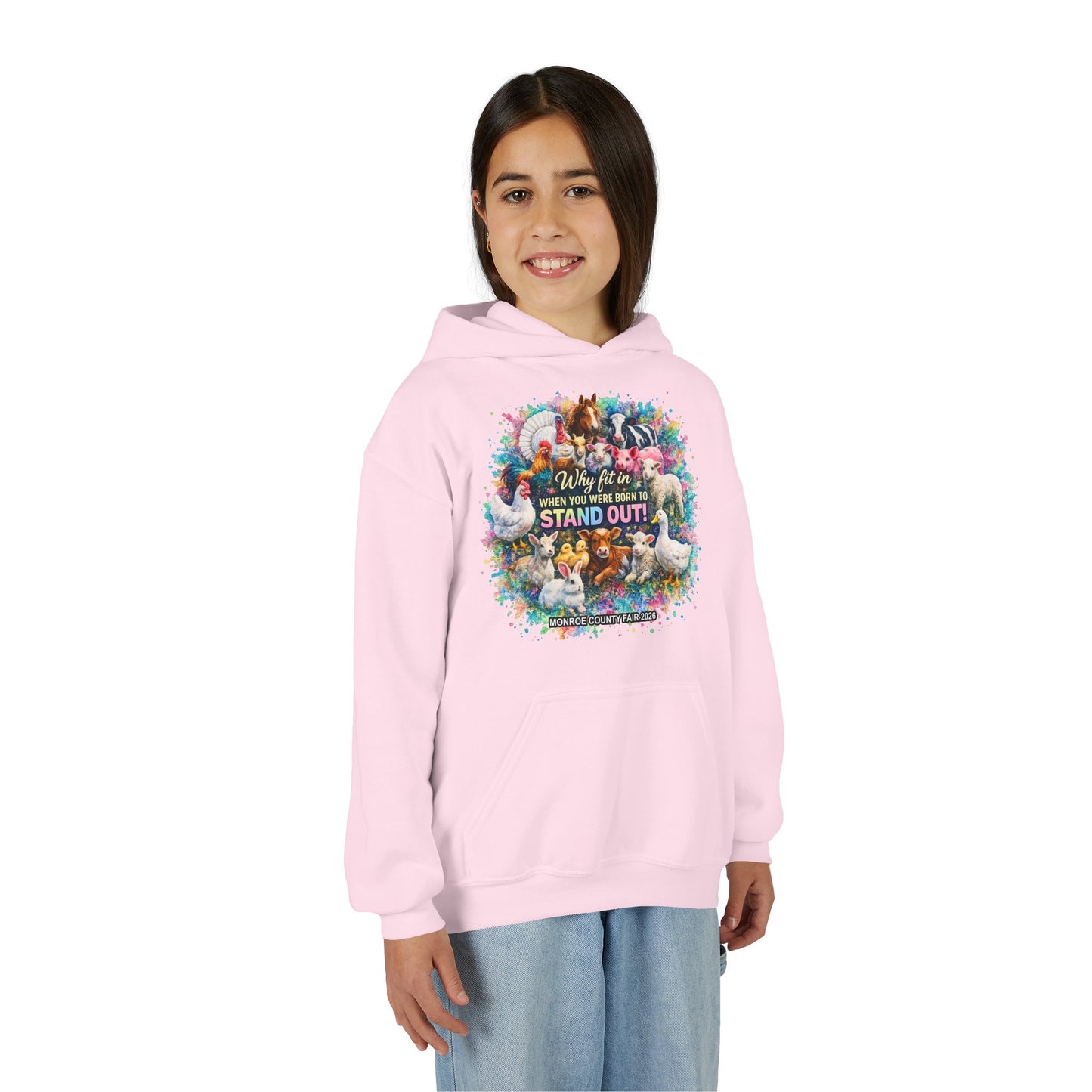 MONROE COUNTY FAIR 2026 - Youth Hoodie