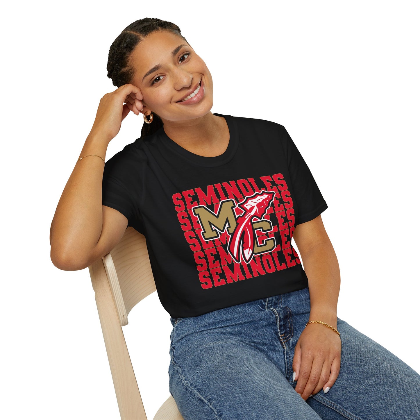 MC Seminoles Unisex T-Shirt — Black