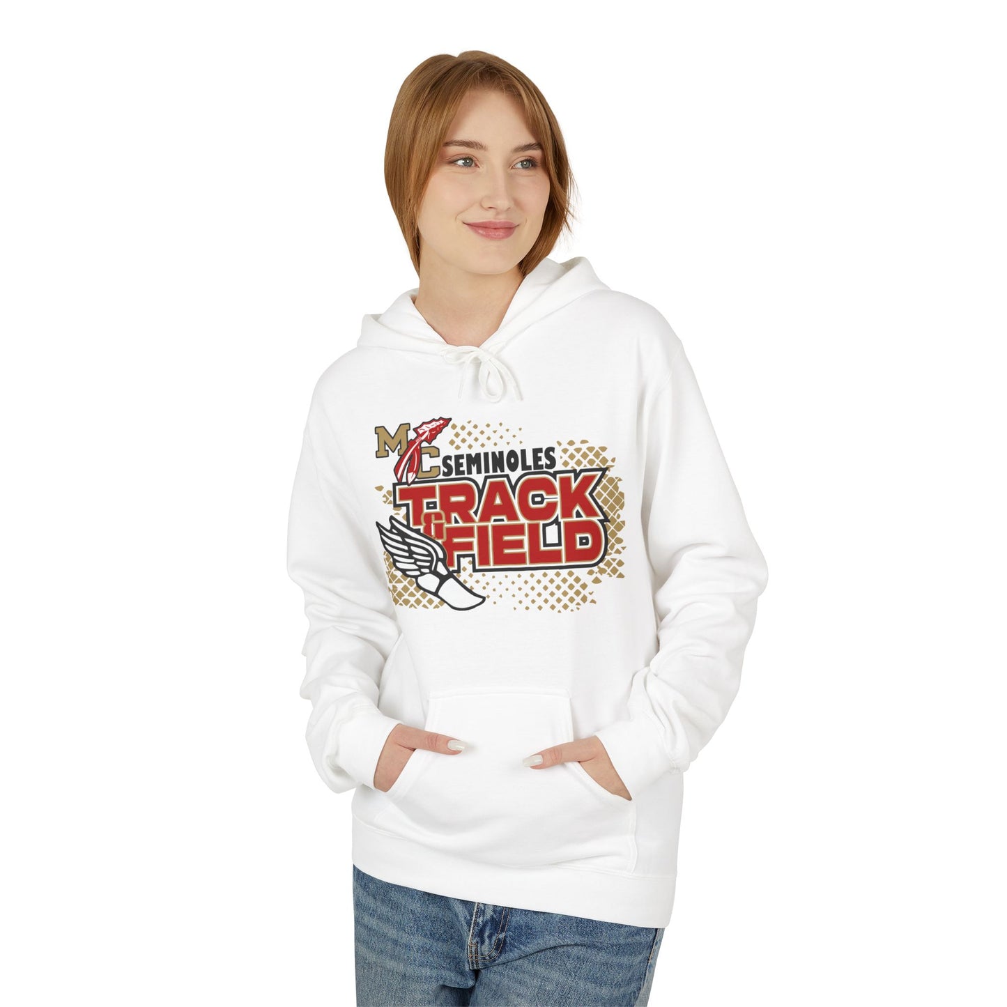 Seminoles Track & Field Hoodie — White
