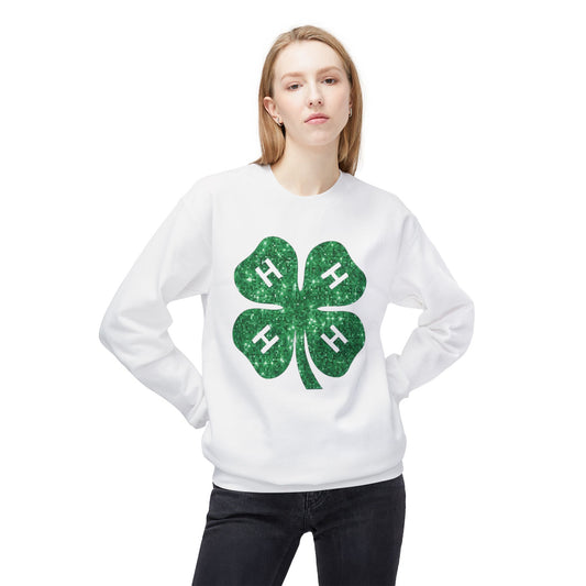4-H GLITTER - Crewneck Sweatshirt