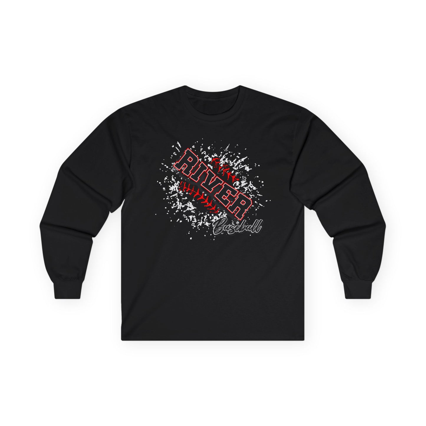 River Baseball 1 Long Sleeve Tee