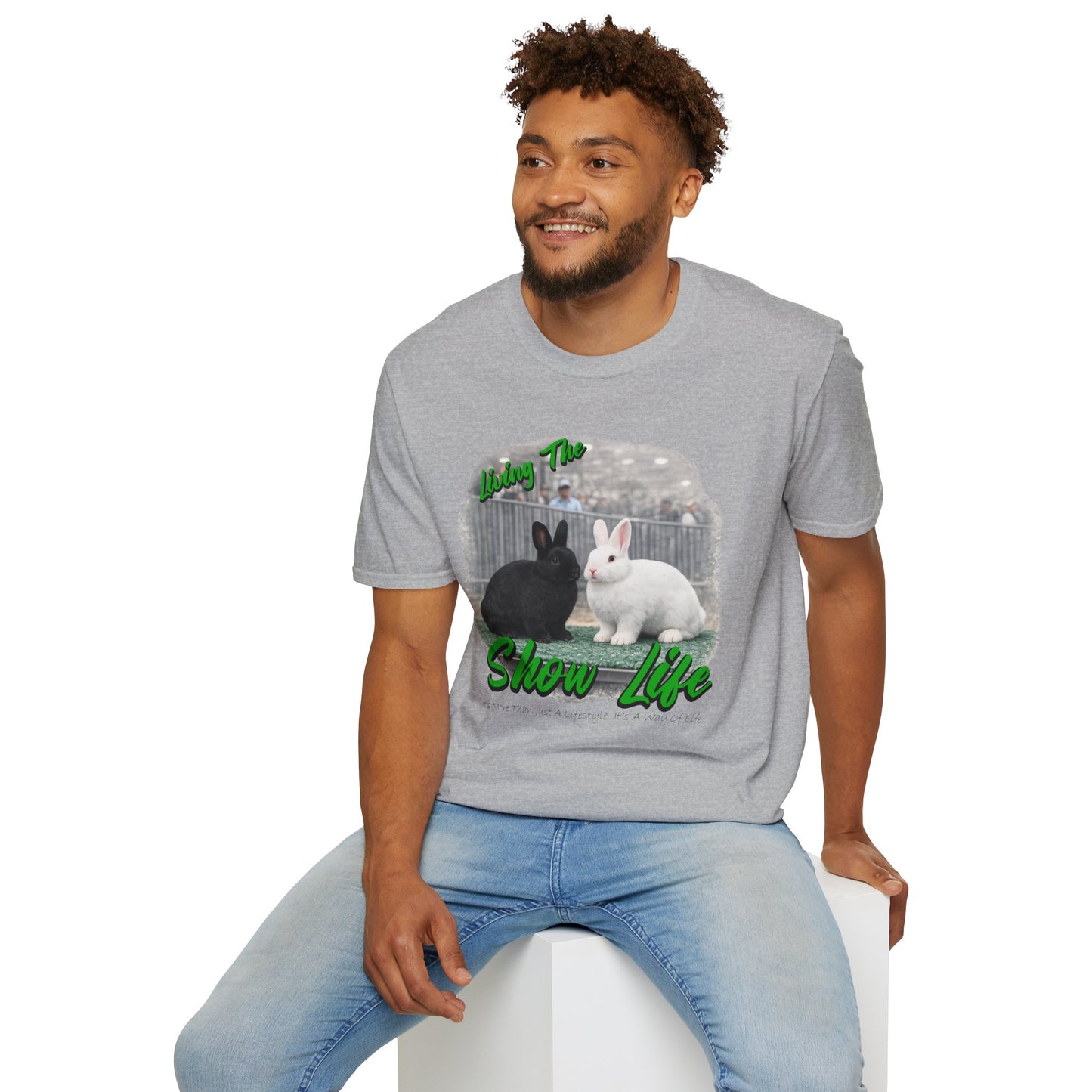 Living the Show Life - Rabbits - Unisex T-Shirt