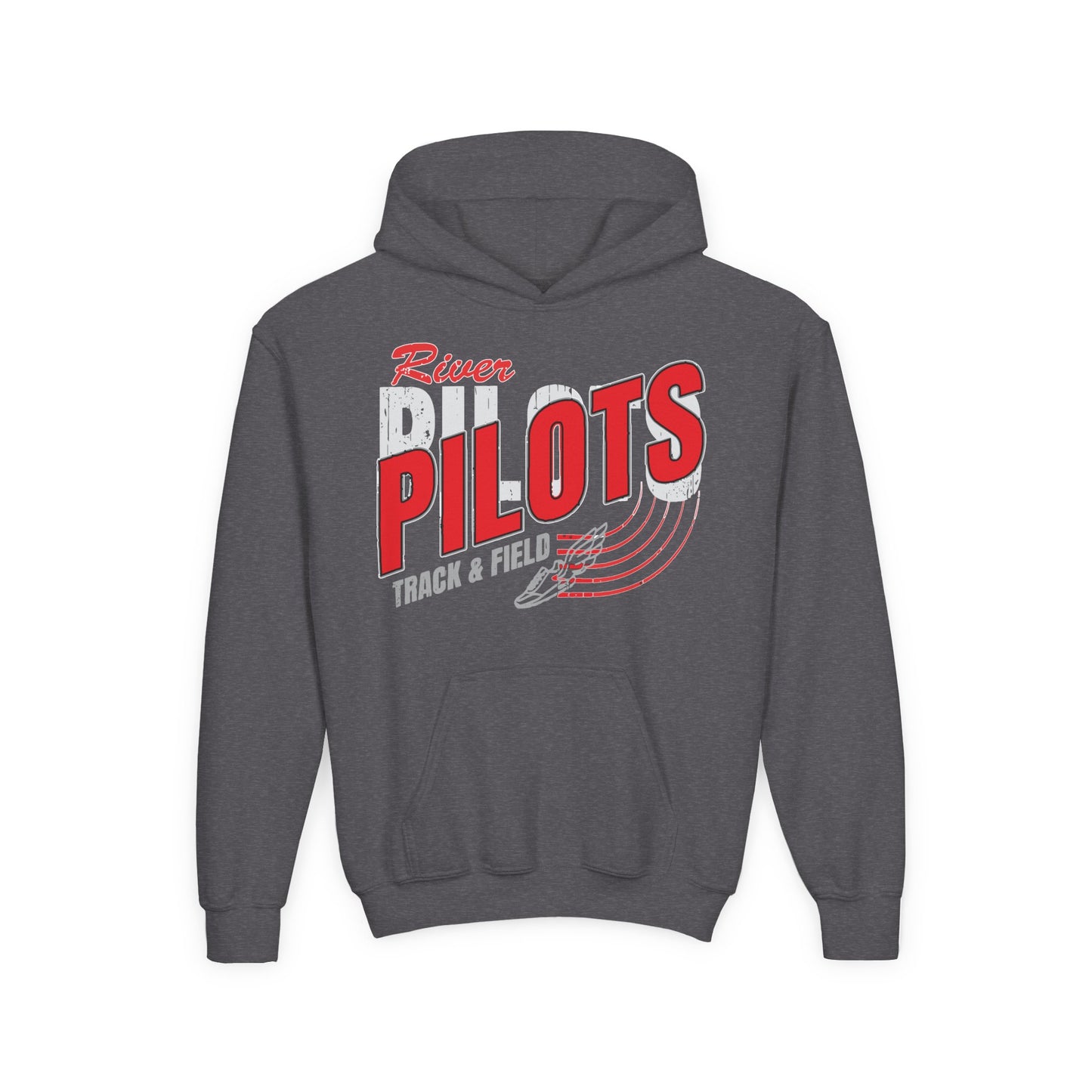 River Pilots Track & Field Youth Hoodie