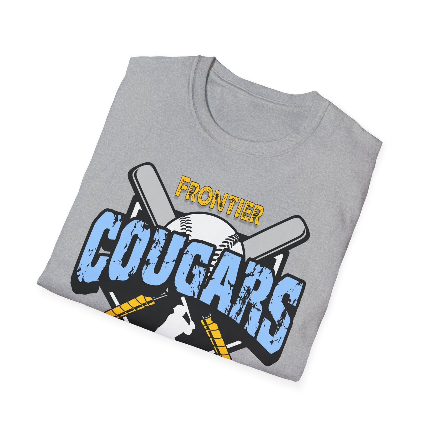 Frontier Cougars Baseball 2 T-Shirt