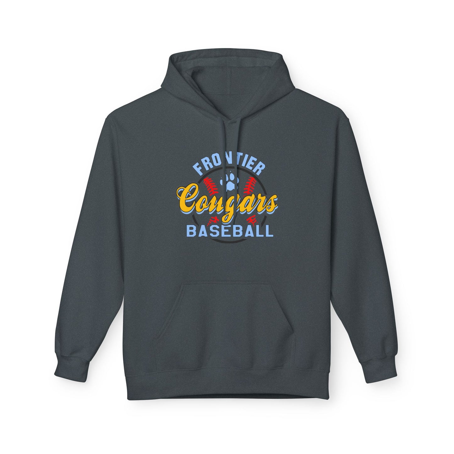 Frontier Cougars Baseball 1 Hoodie