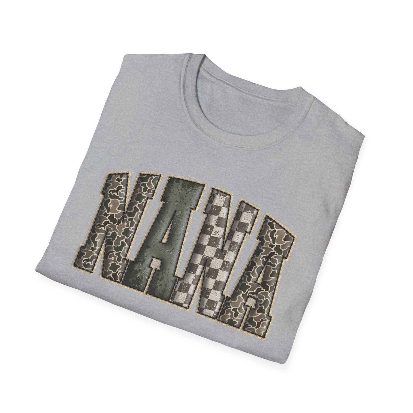 Nana Camo Print T-Shirt