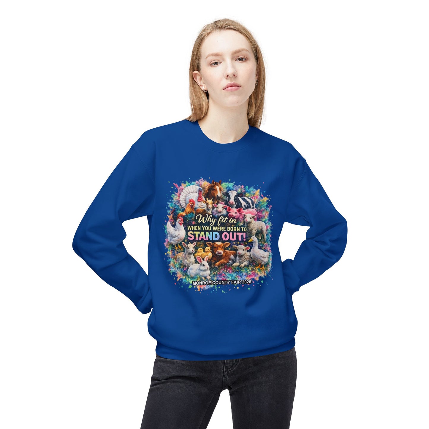 MONROE COUNTY FAIR 2026 - Crewneck Sweatshirt