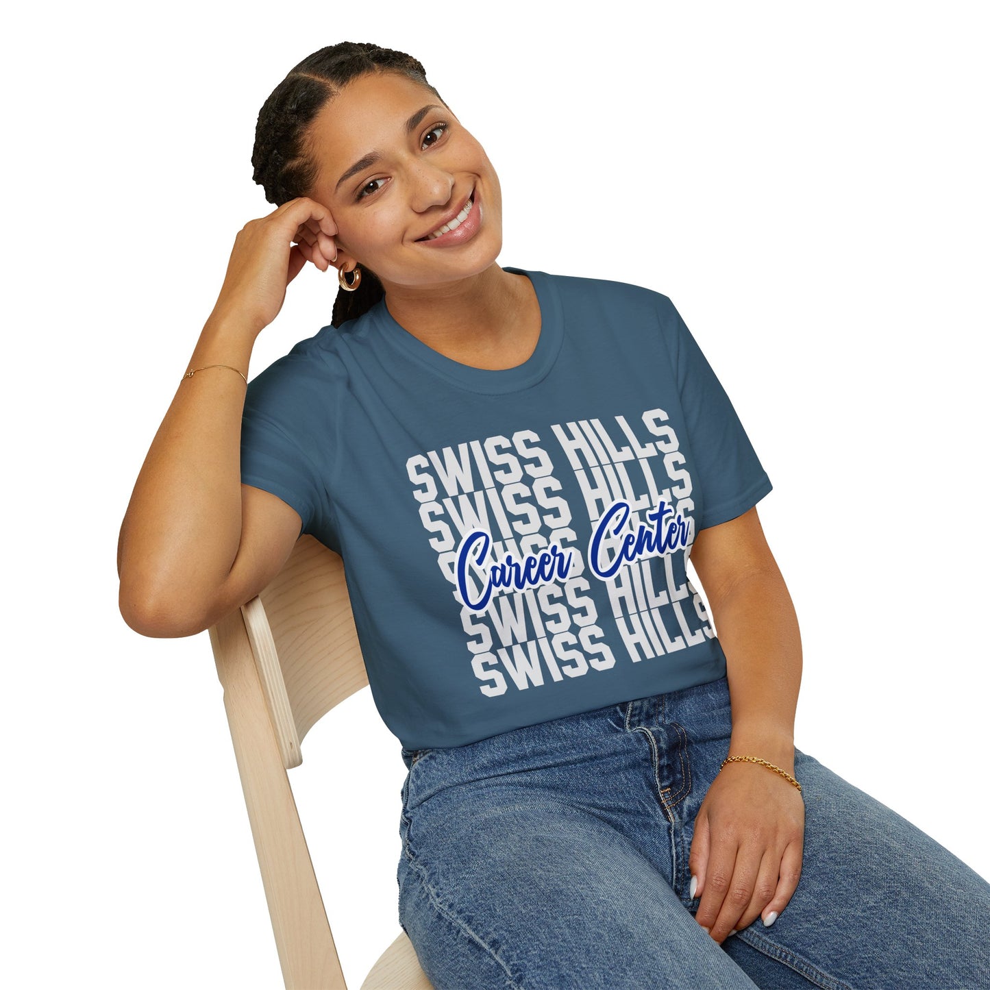 SWISS HILLS Stacked T-Shirt