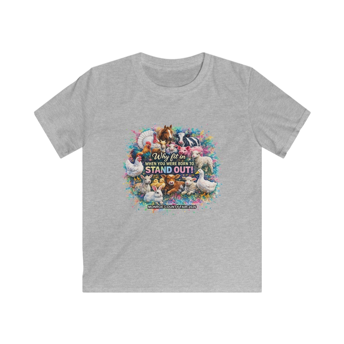 MONROE COUNTY FAIR 2026 - Youth T-Shirt