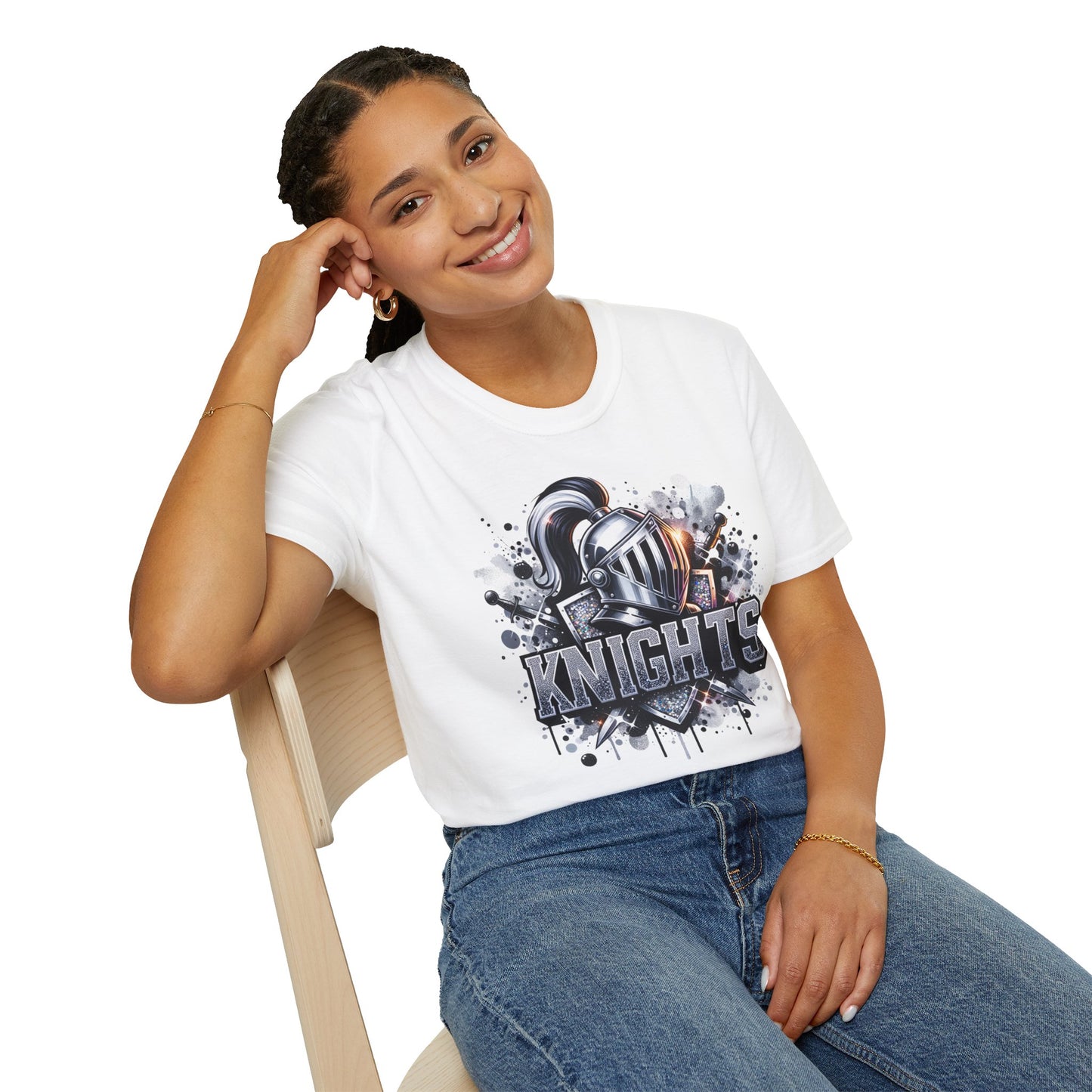 Knights Graphic Tee - Bling