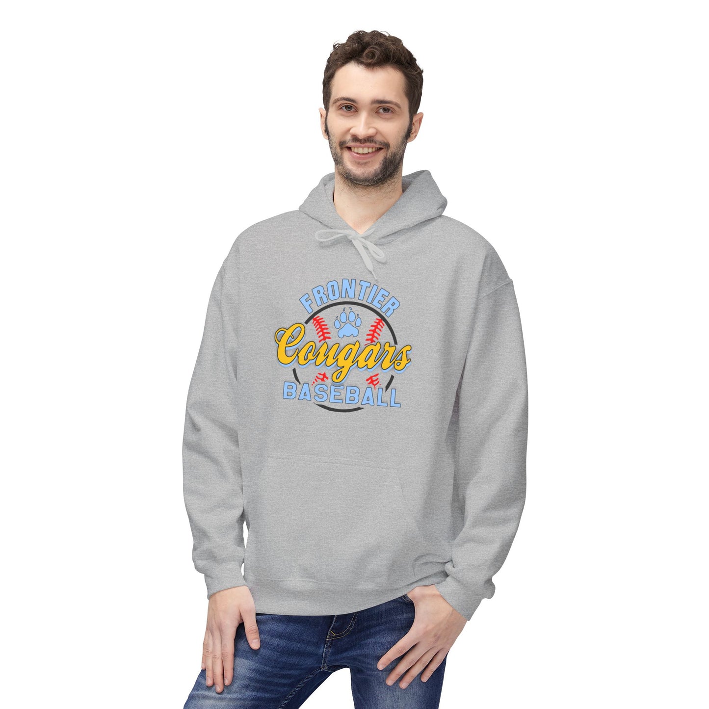 Frontier Cougars Baseball 1 Hoodie