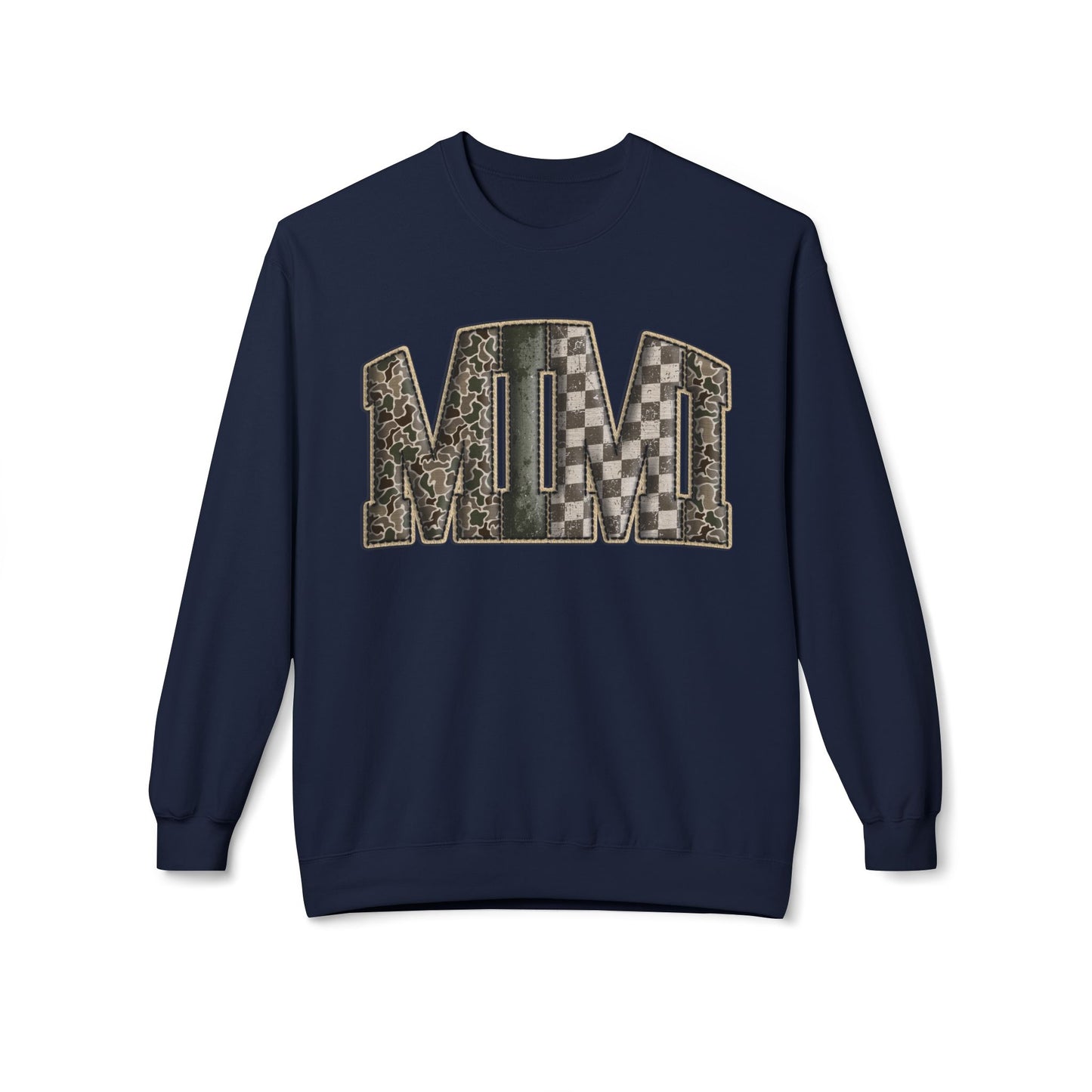 MIMI Camo Crewneck Sweatshirt