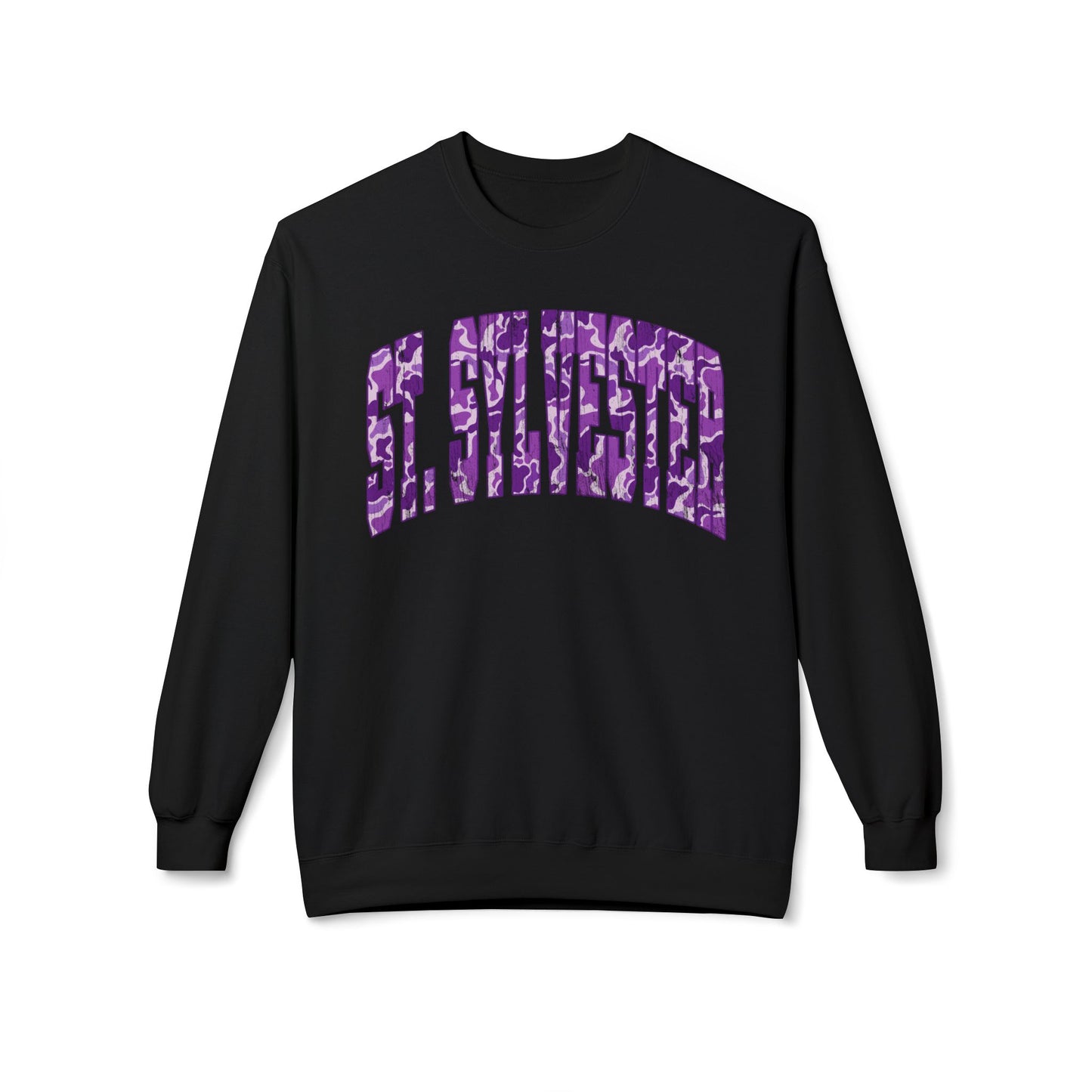 St. Sylvester Crewneck Sweatshirt — CAMO!