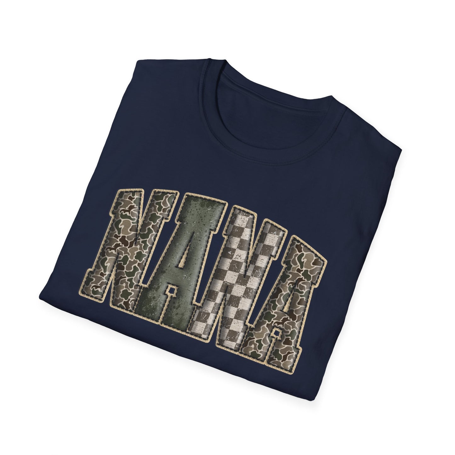 Nana Camo Print T-Shirt